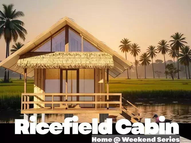 Ricefield Cabin - Home at Weekend Series - Tiny Home
