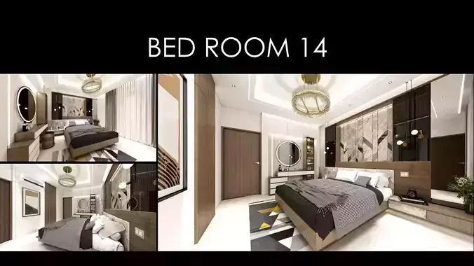 BED ROOM 14 INTERIOR 