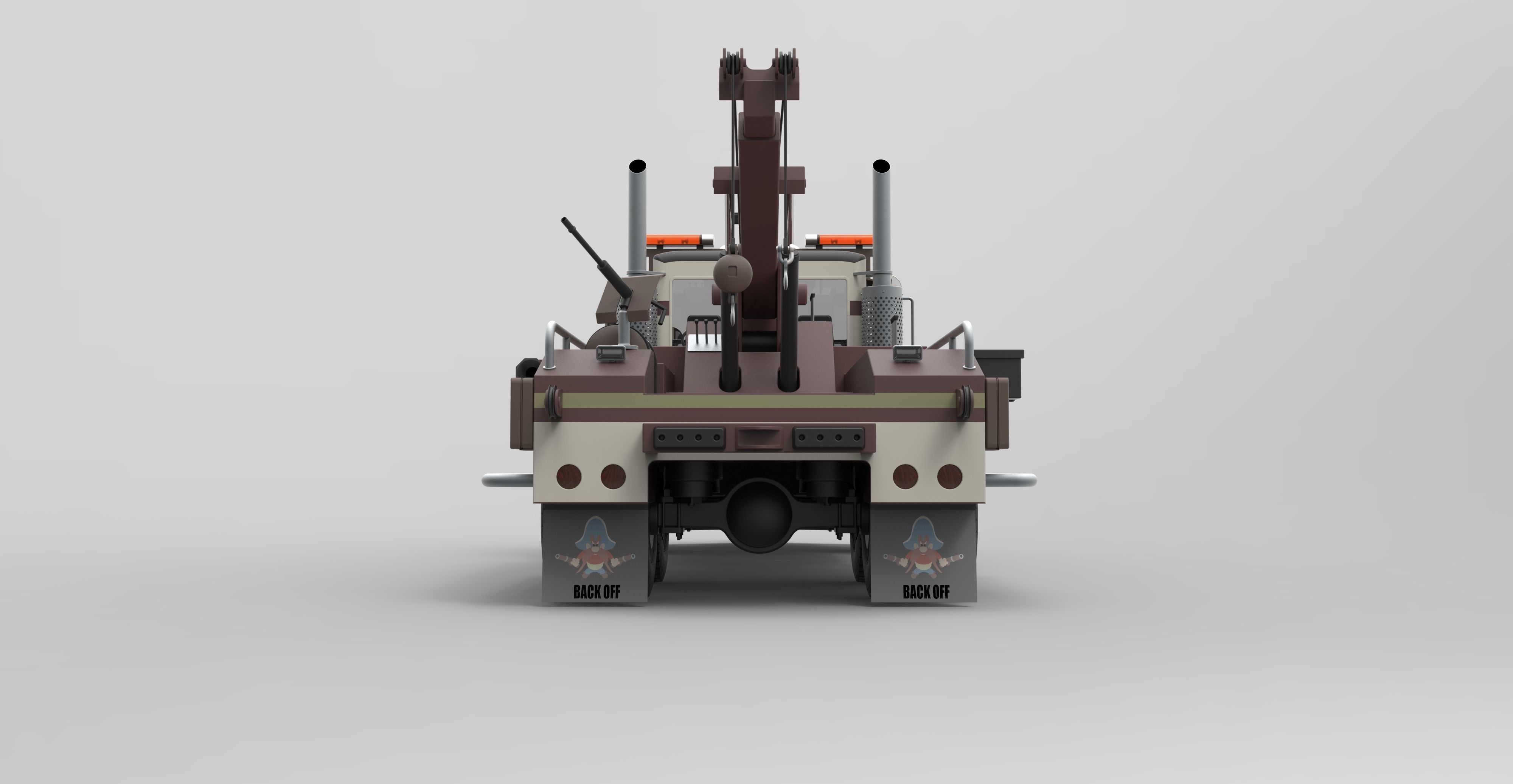 Towtruck from Terminator salvation 3D model_18