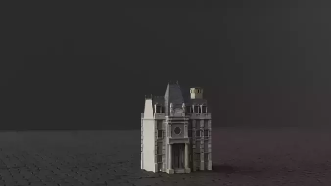 Classical European Building - House 28