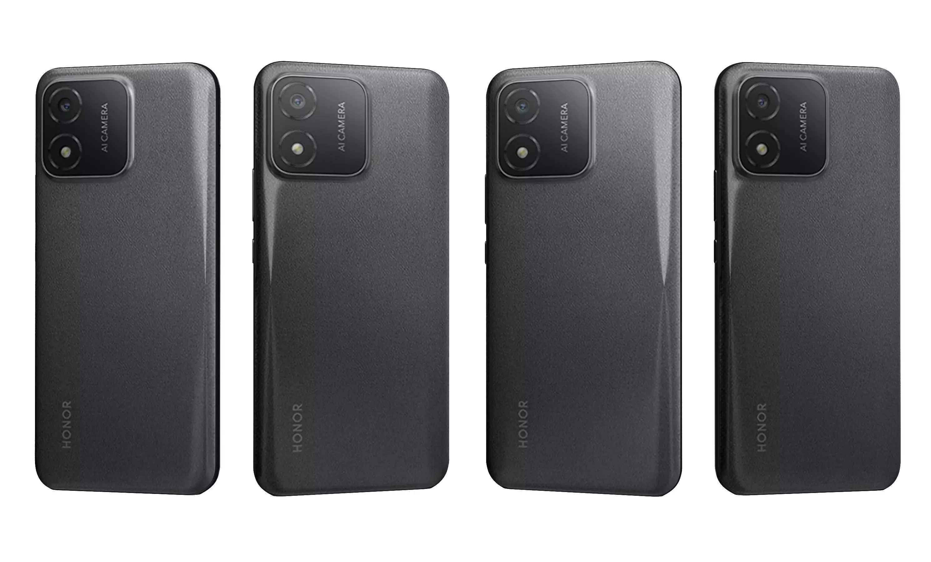 Honor X5 Black High Poly 3D model_29