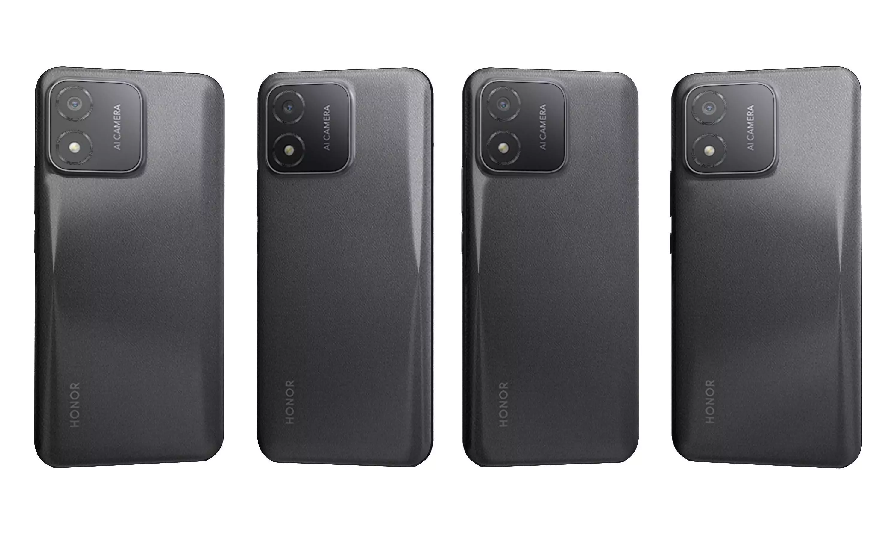 Honor X5 Black High Poly 3D model_26