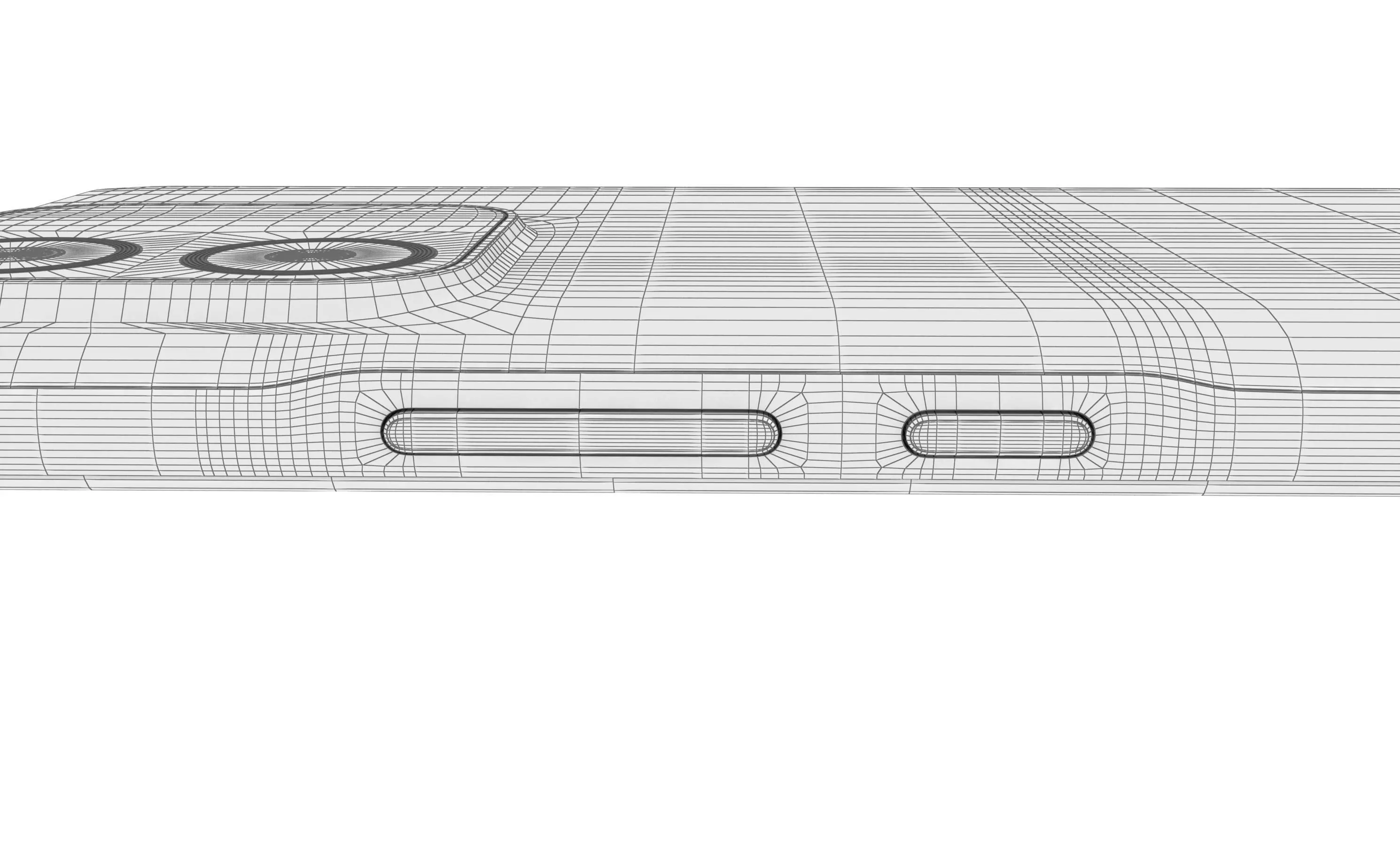 Honor X5 Black High Poly 3D model_24