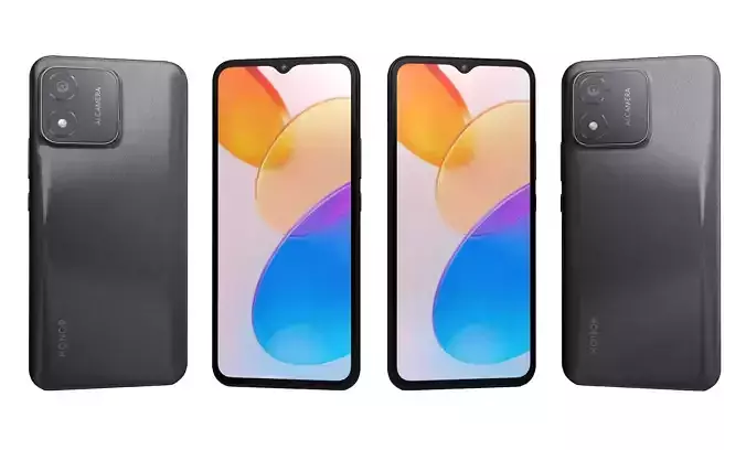 Honor X5 Black High Poly