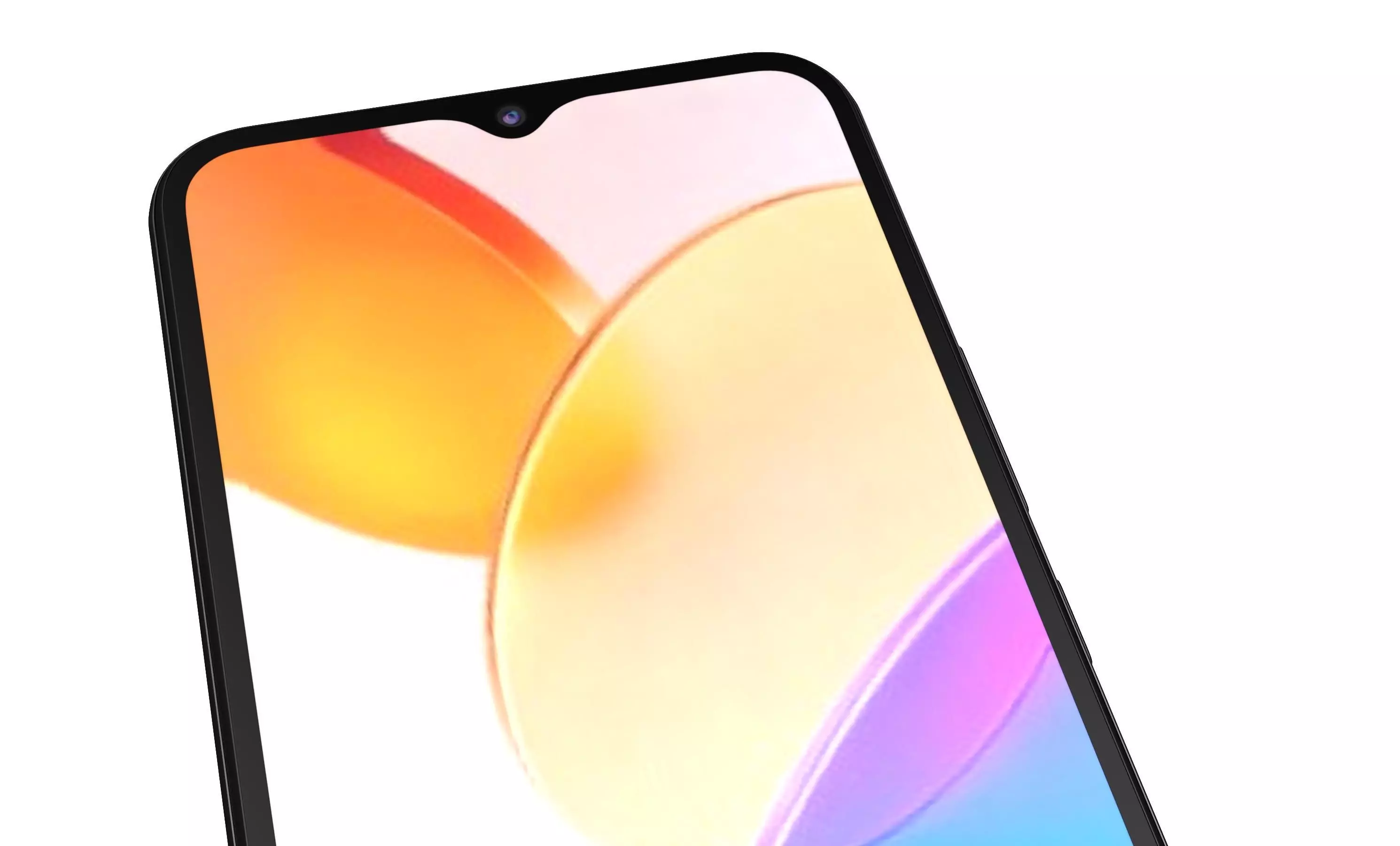 Honor X5 Black High Poly 3D model_9