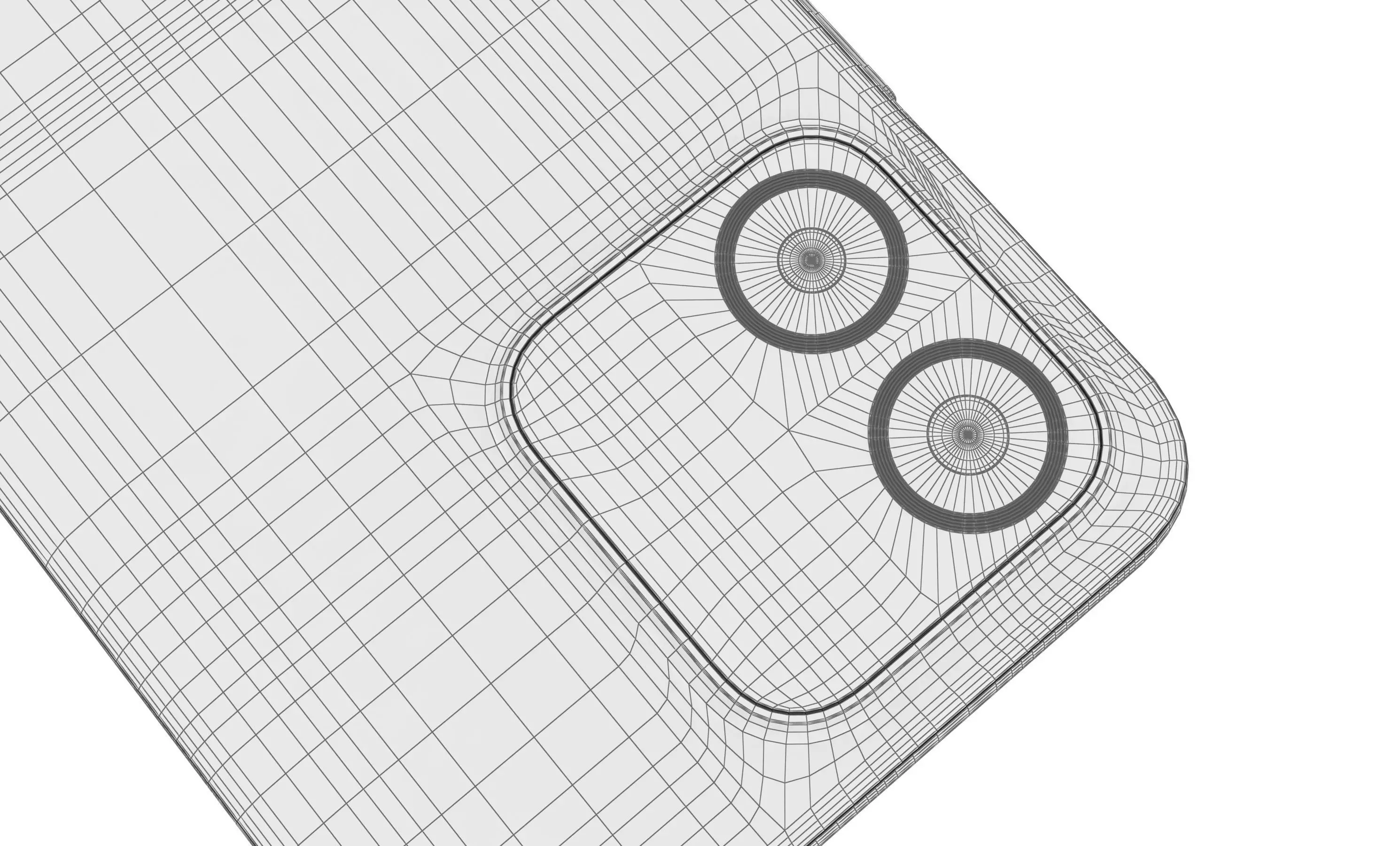 Honor X5 Black High Poly 3D model_23