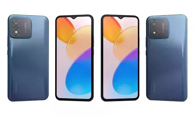 Honor X5 Blue High Poly