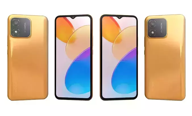 Honor X5 Orange High Poly