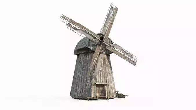 Medieval windmill architecture