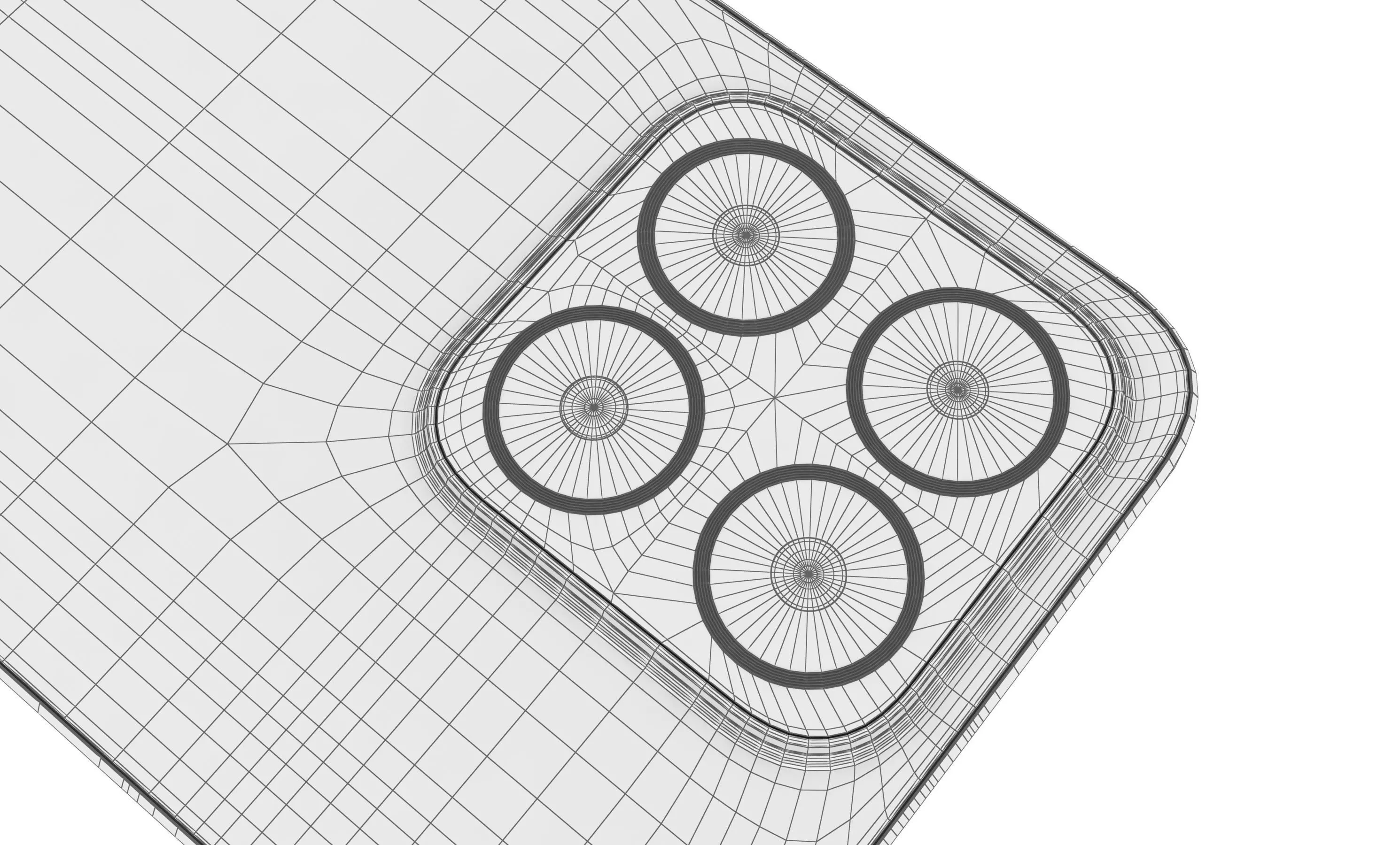 Honor X5b Plus Ocean Blue High Poly 3D model_21