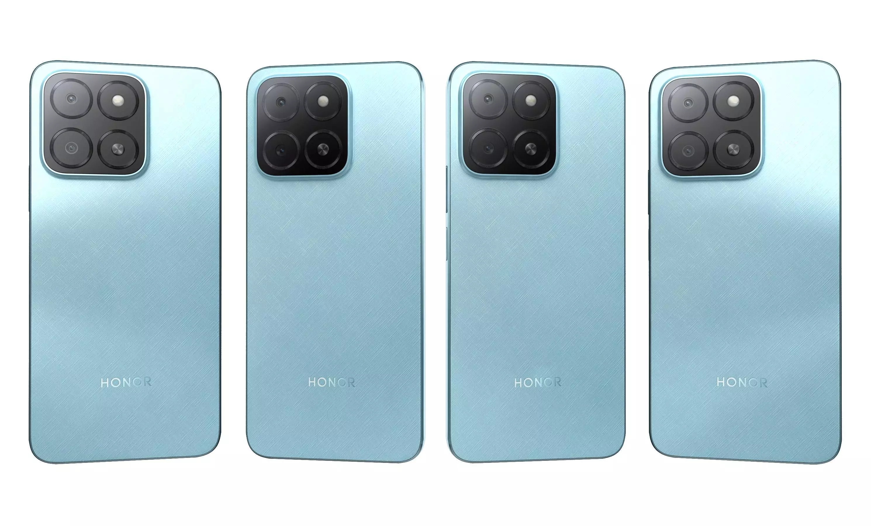 Honor X5b Plus Ocean Blue High Poly 3D model_24