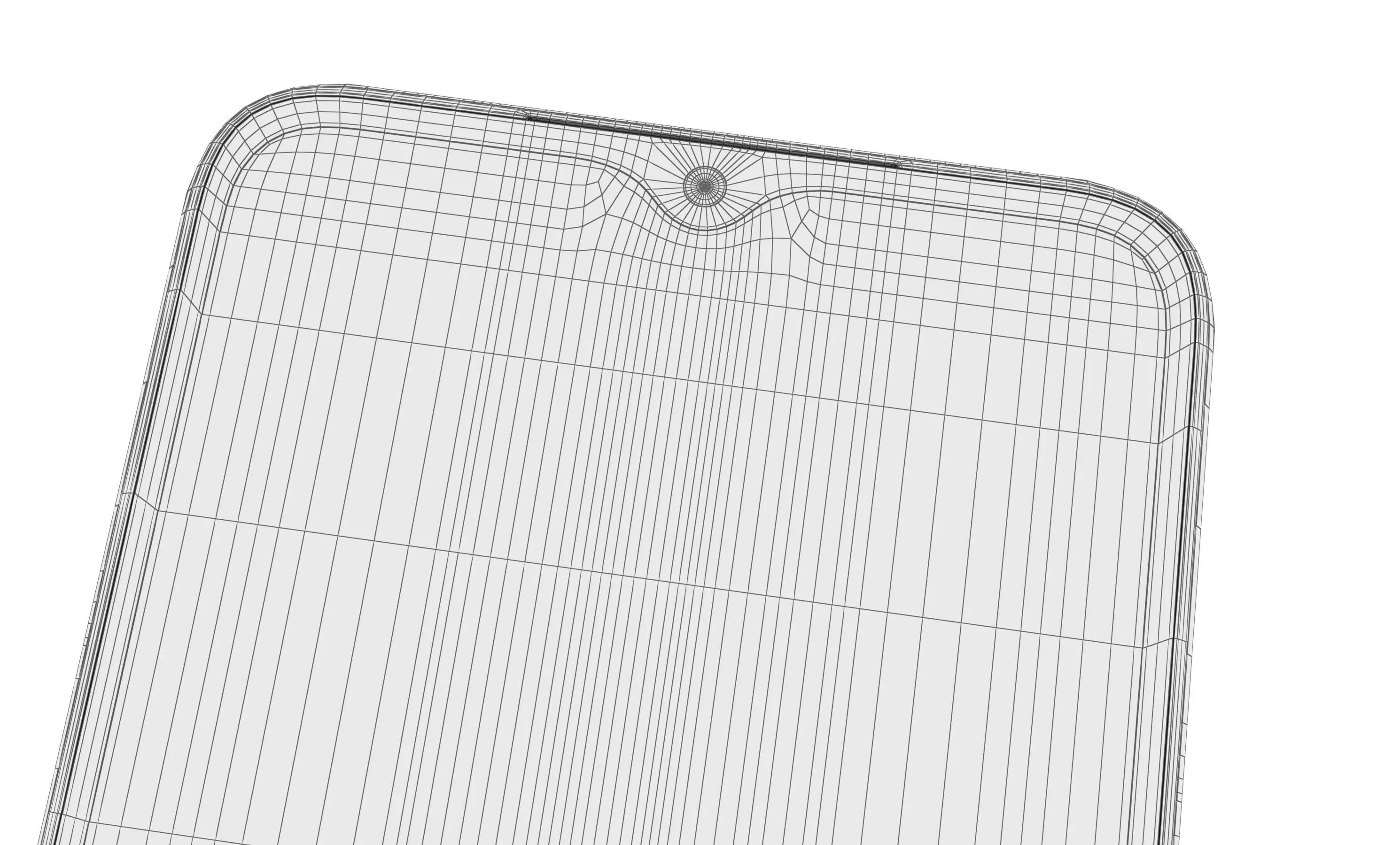 Honor X5b Plus Ocean Blue High Poly 3D model_18