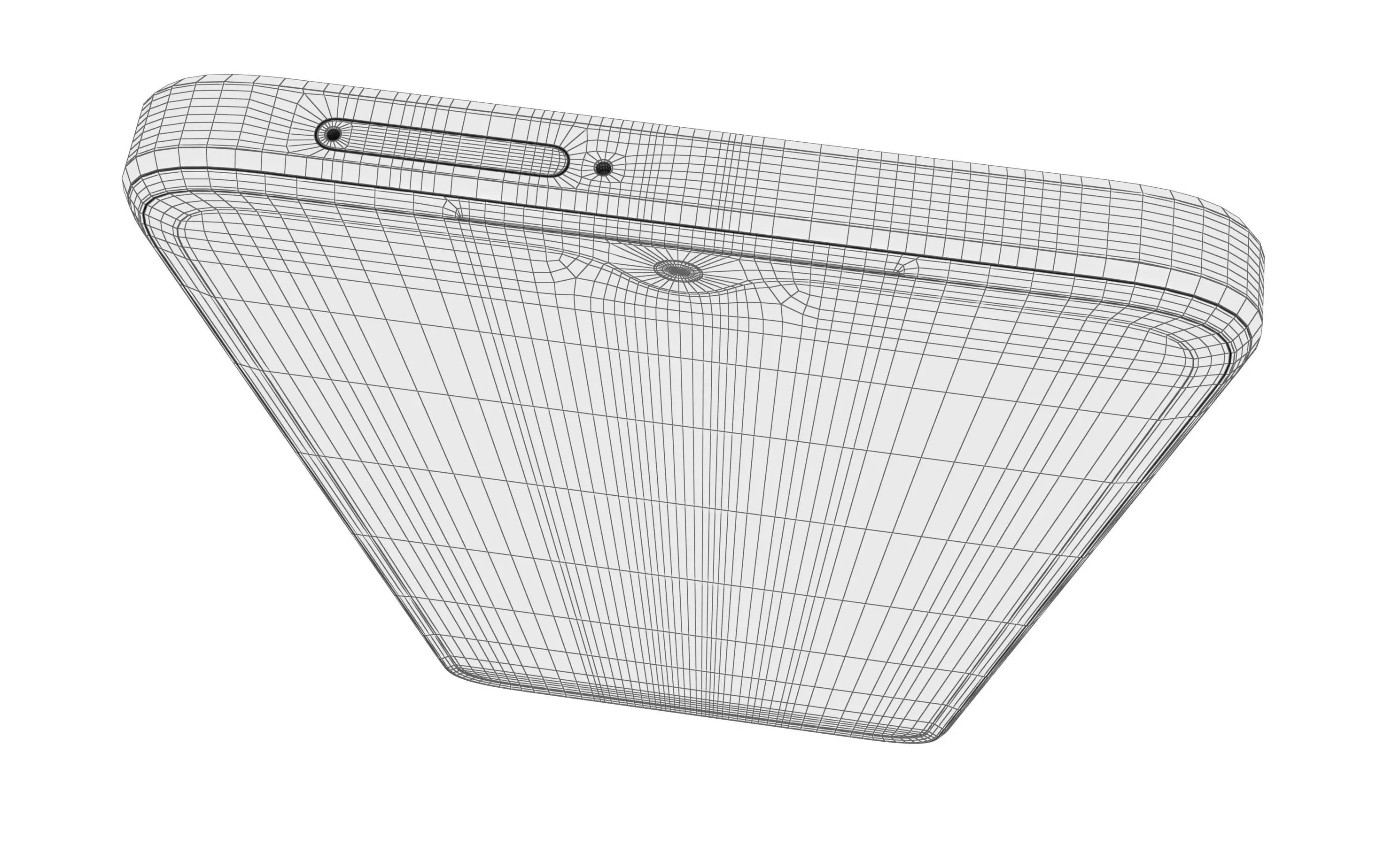 Honor X5b Plus Ocean Blue High Poly 3D model_13