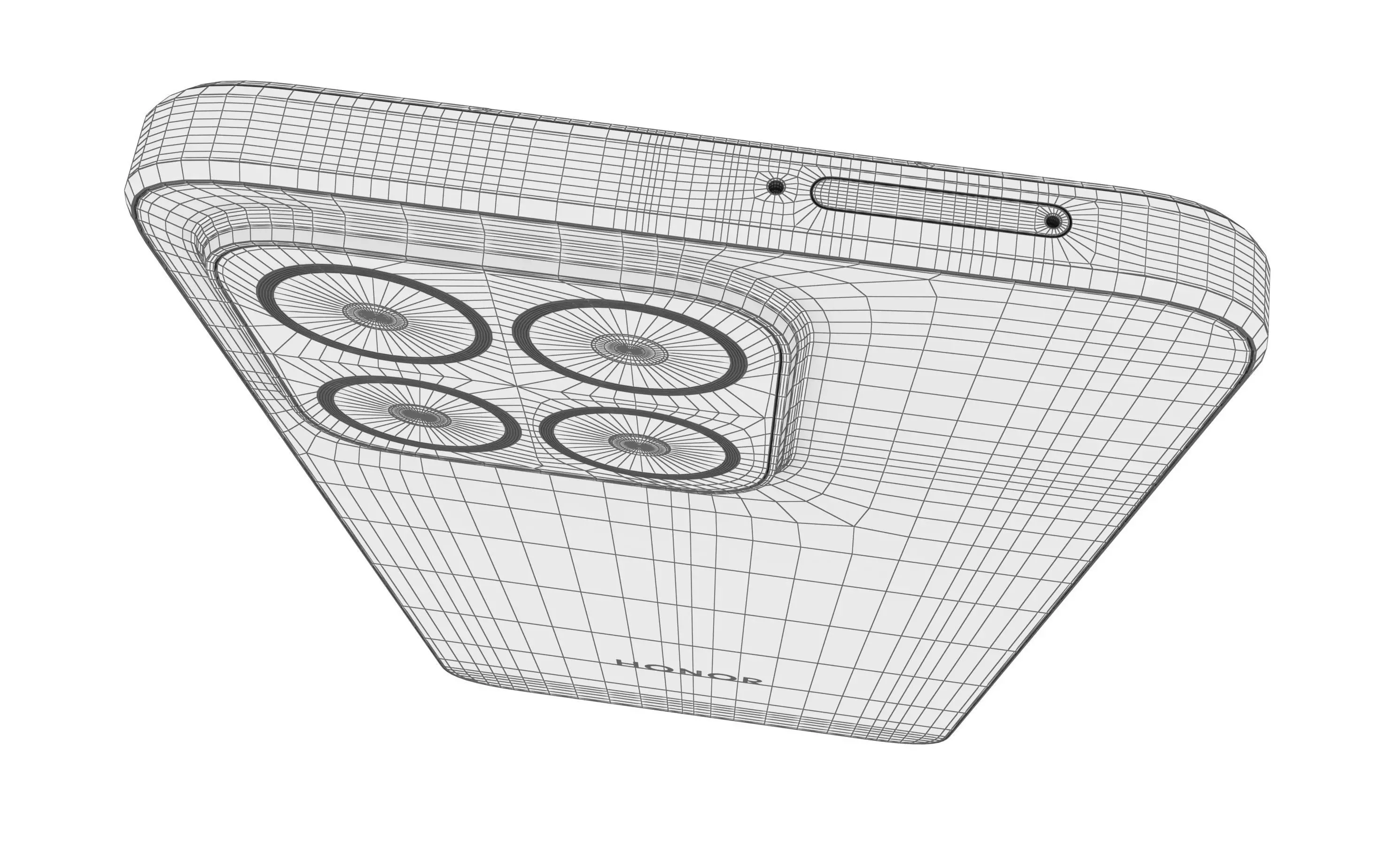 Honor X5b Plus Ocean Blue High Poly 3D model_14