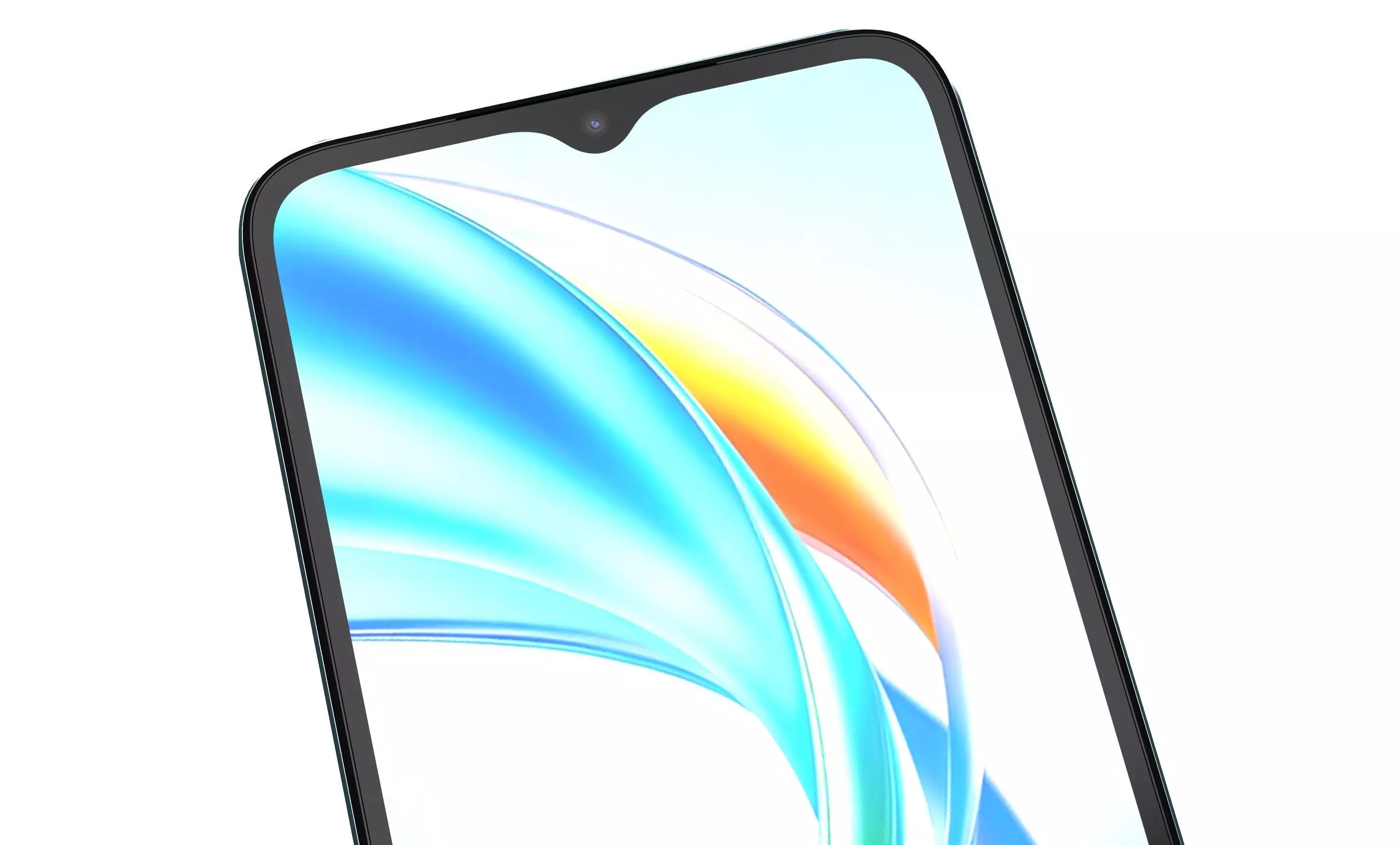 Honor X5b Plus Ocean Blue High Poly 3D model_8