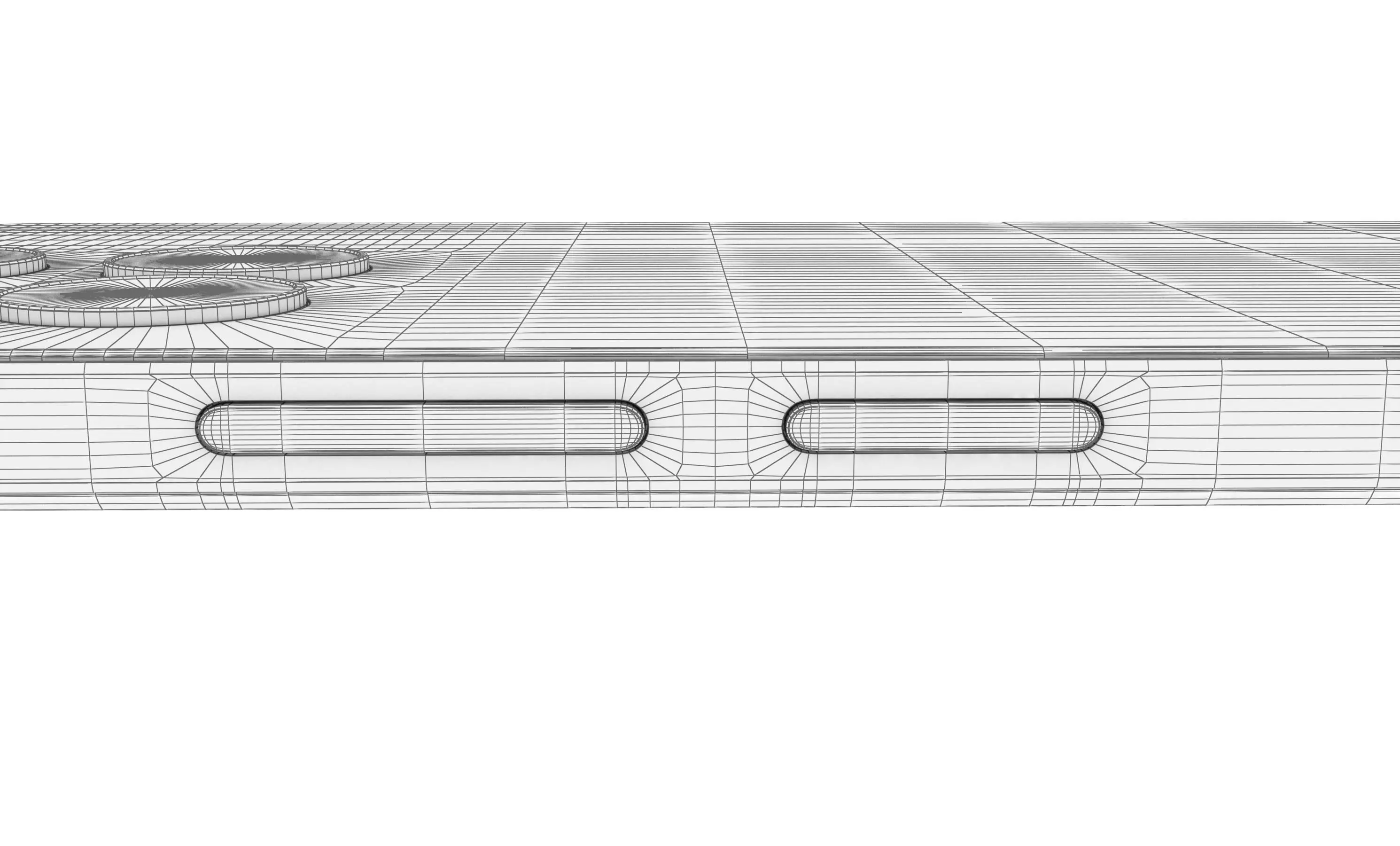 Honor X6a Blue High Poly 3D model_21