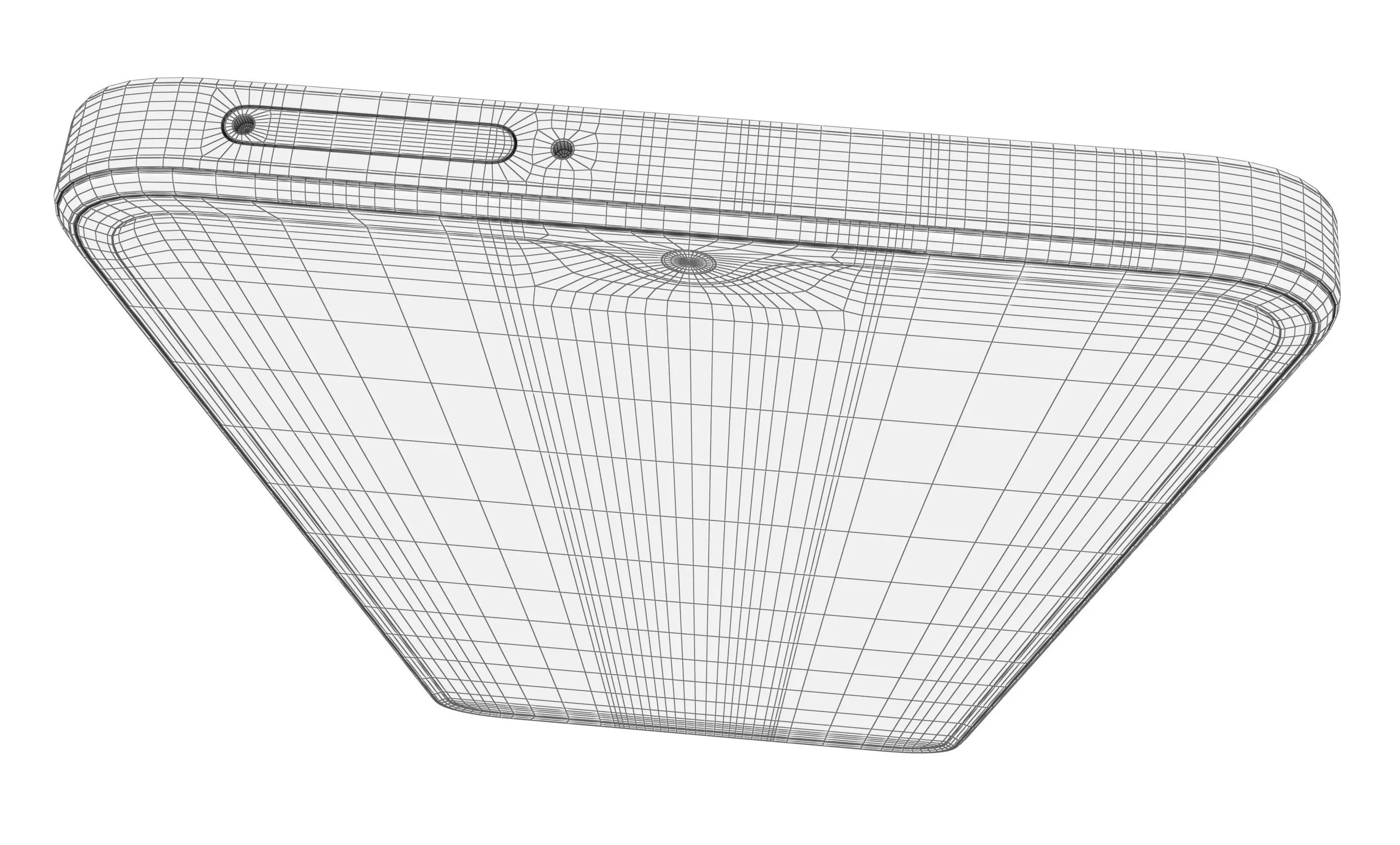 Honor X6a Blue High Poly 3D model_13