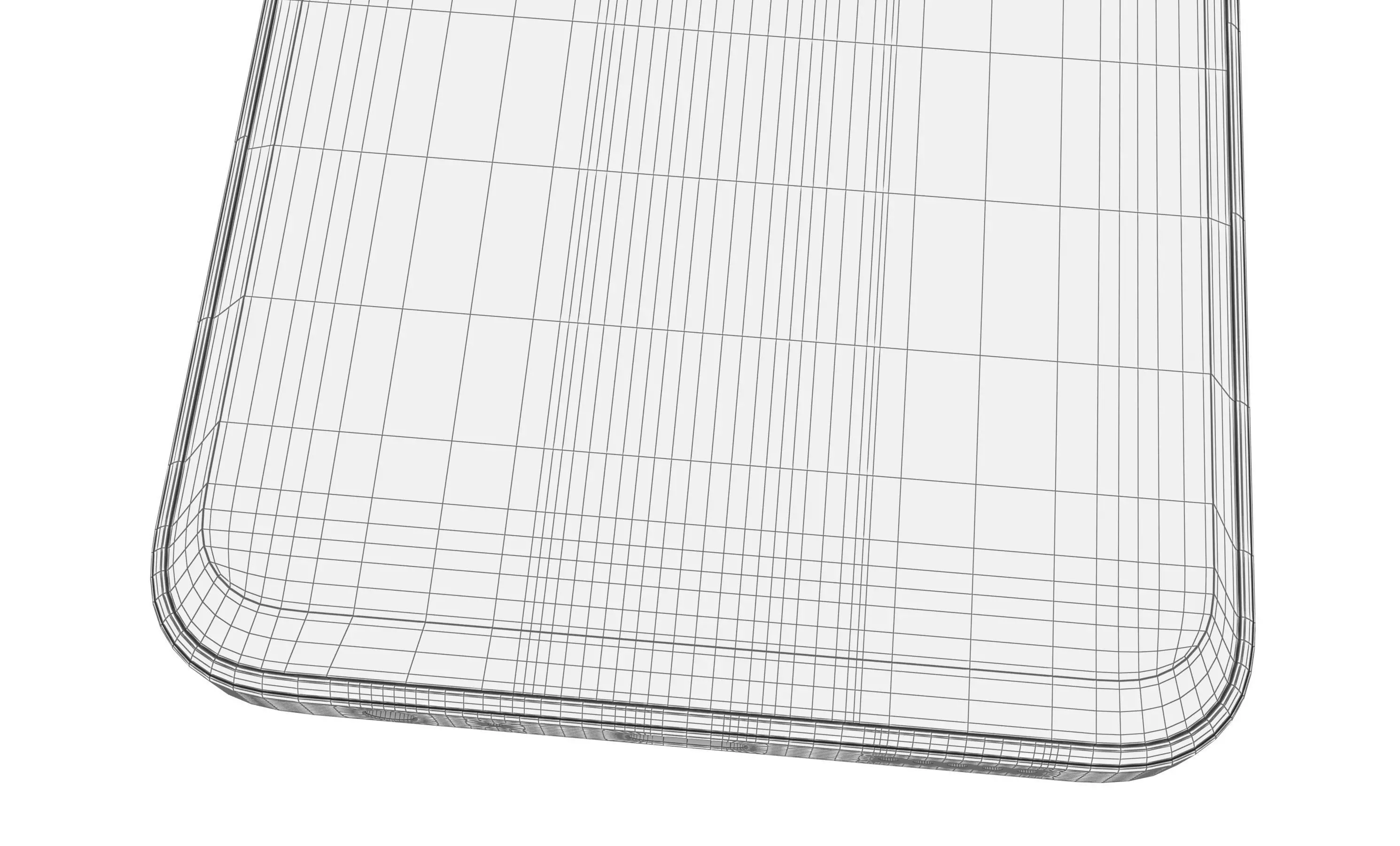 Honor X6a Green High Poly 3D model_16