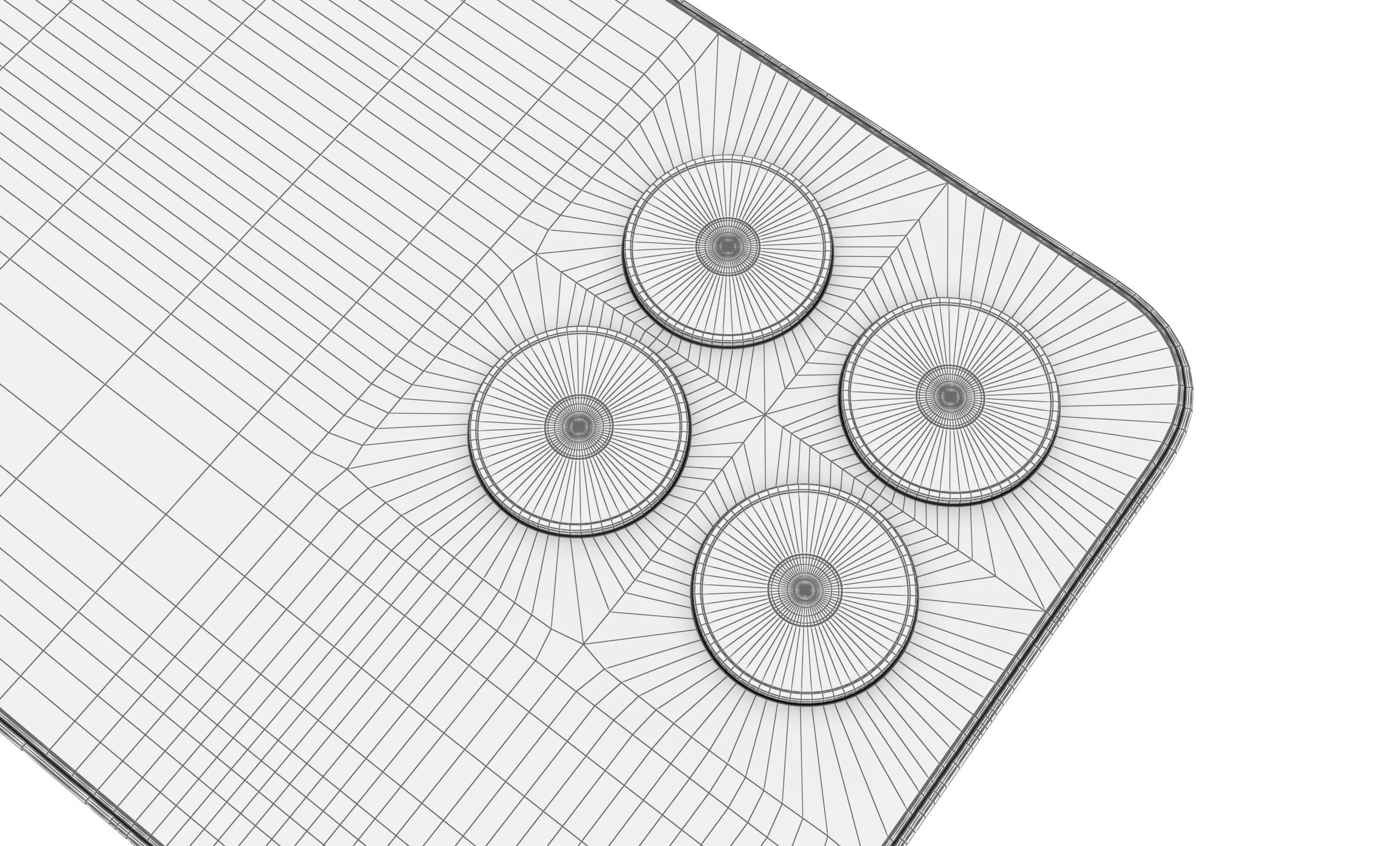 Honor X6a Green High Poly 3D model_19