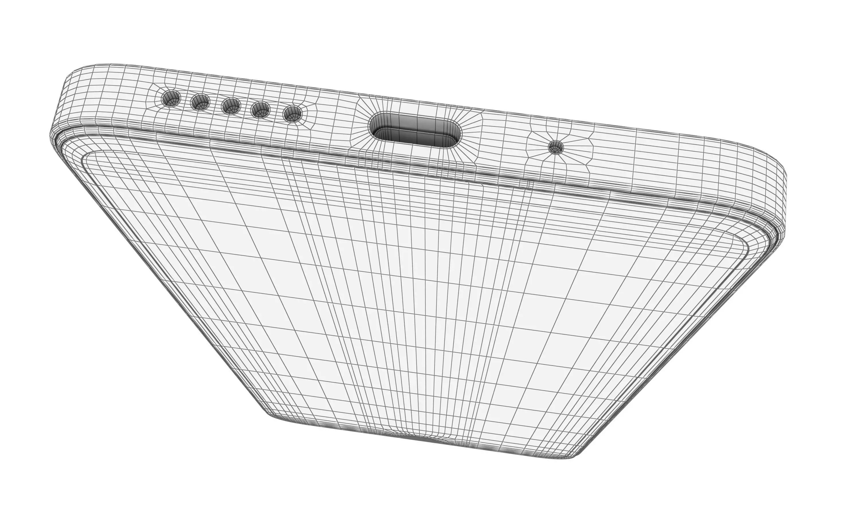 Honor X6b Forest Green High Poly 3D model_15