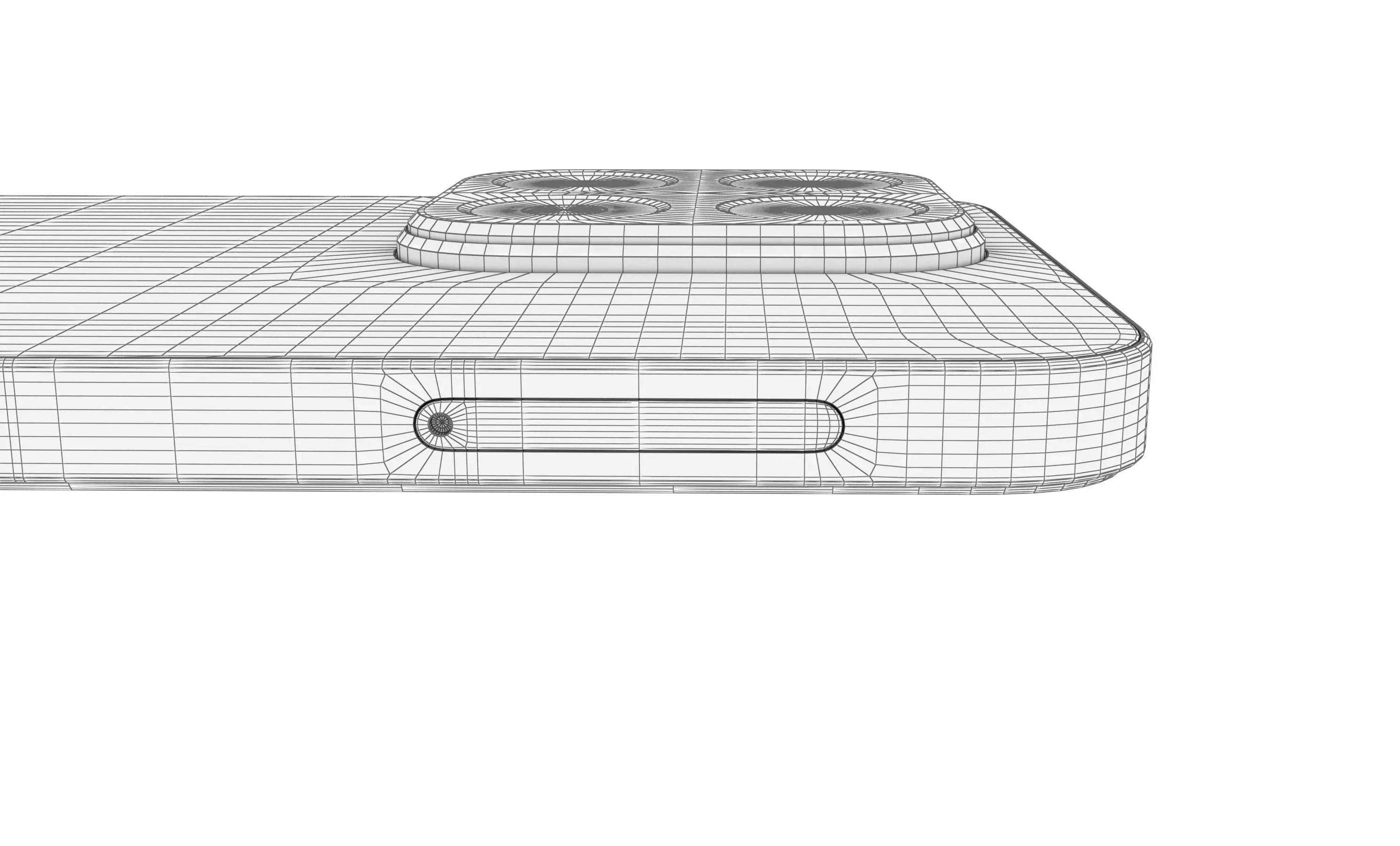 Honor X6b Forest Green High Poly 3D model_20