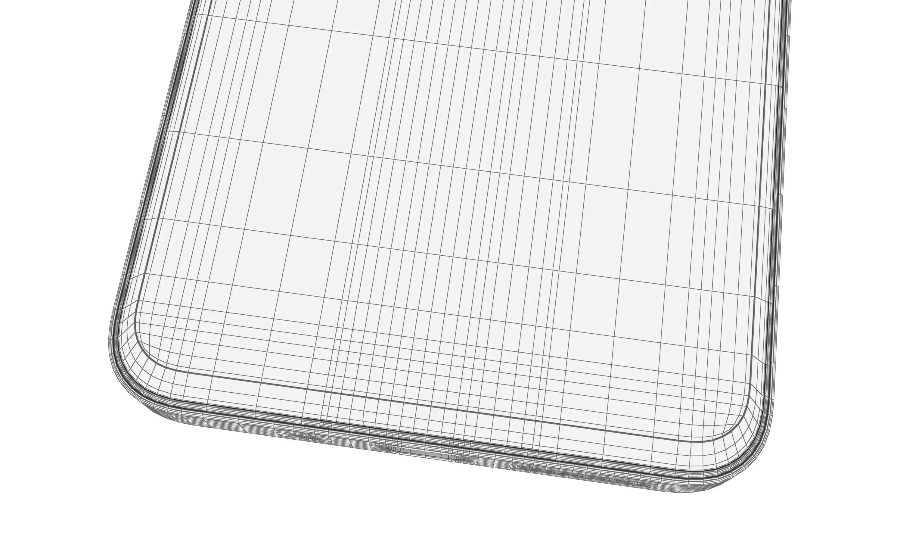 Honor X6b Forest Green High Poly 3D model_17