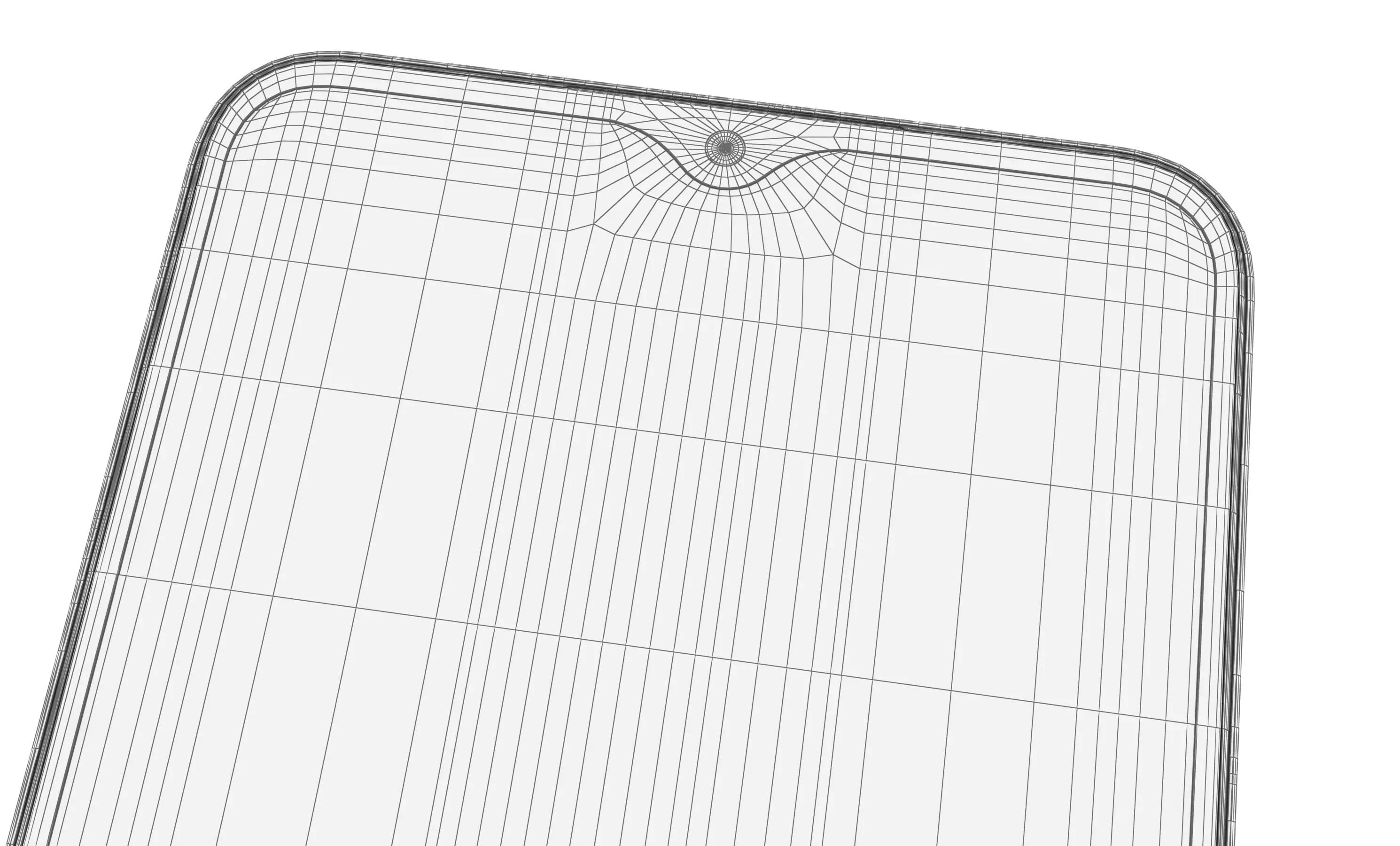 Honor X6b Forest Green High Poly 3D model_18