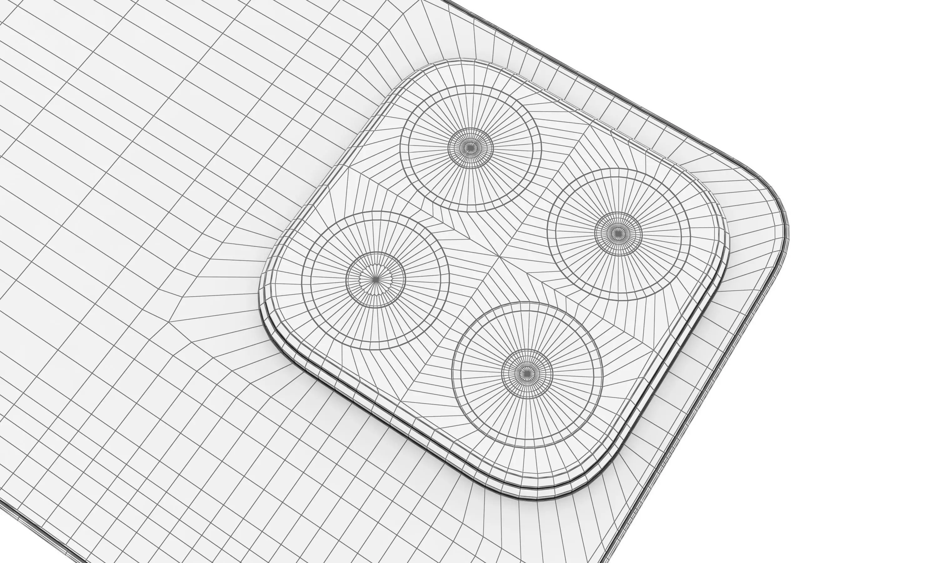 Honor X6b Forest Green High Poly 3D model_22