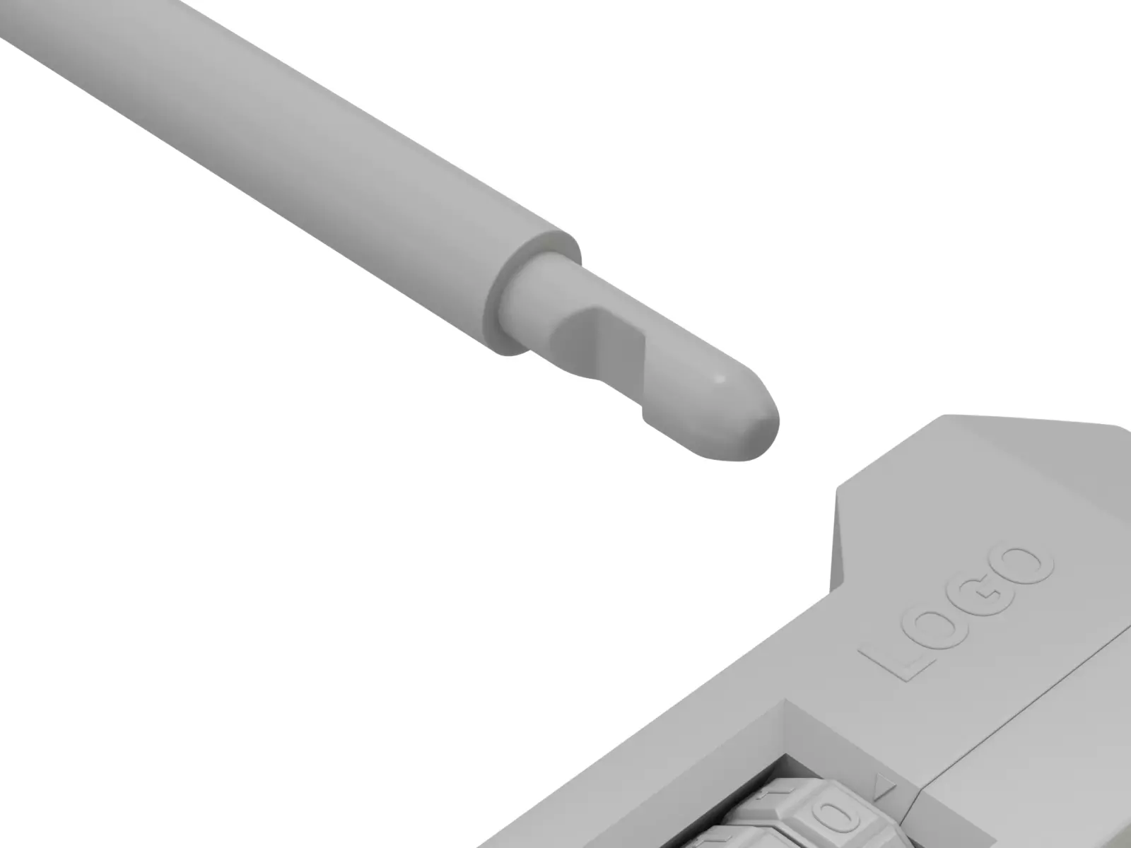 Combination Bicycle U-Lock 3D model_16