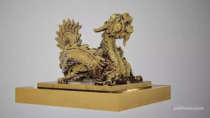  Seal of the Imperial Mandate Minh Mang  - Vietnam 1827