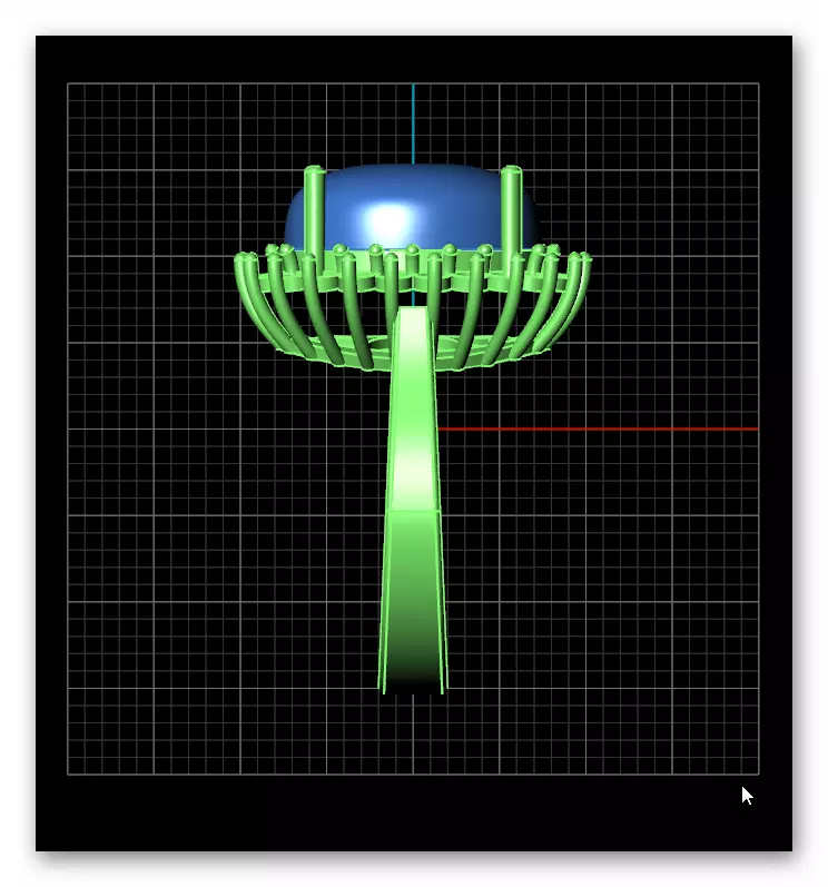 oval halo cluster jewelry ring 3D print model_3