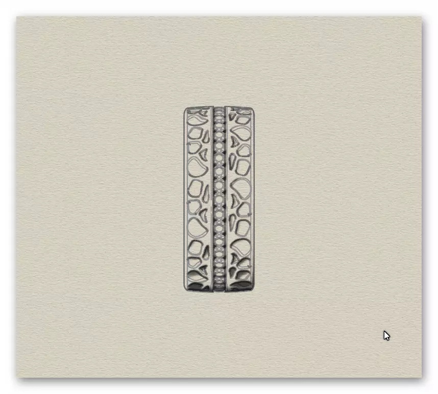 eternity jewelry ring 3D print model_6