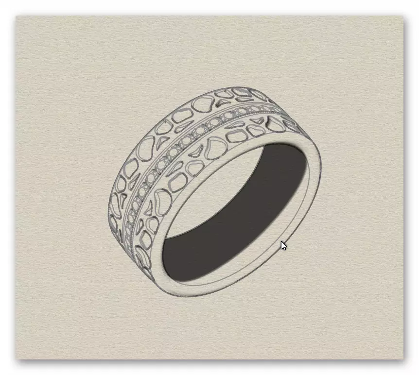 eternity jewelry ring 3D print model_8