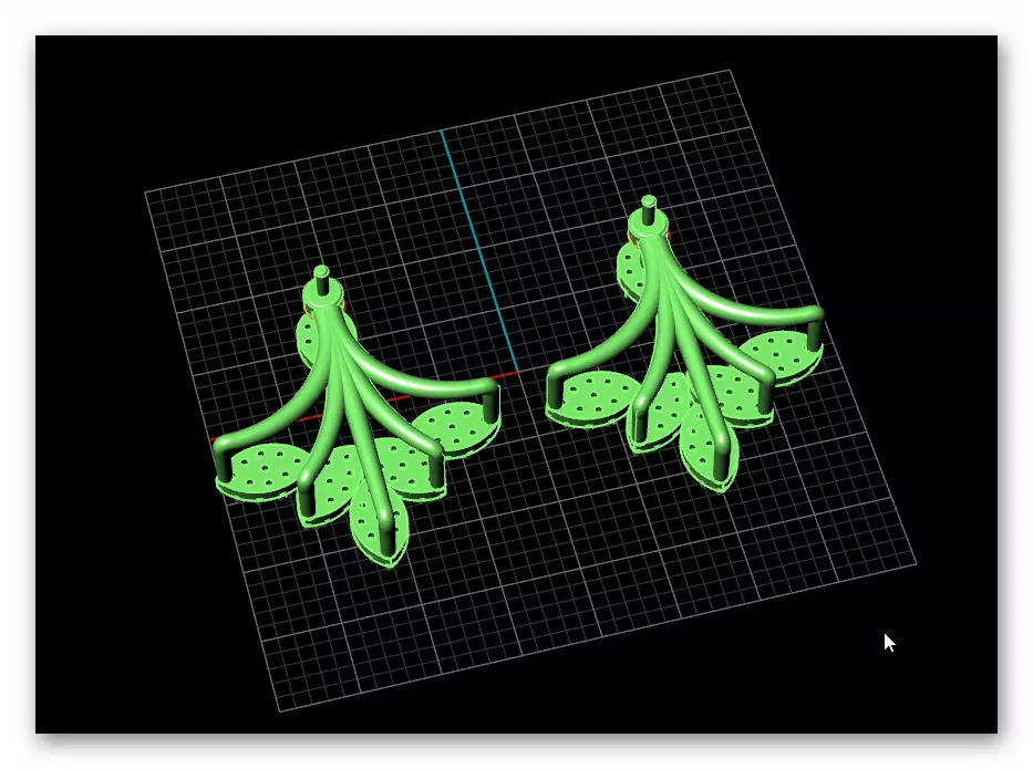 pear and marquise shape pave setting jewelry earring 3D print model_5