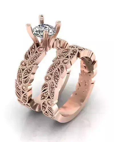 solitaire engagement high jewelry ring