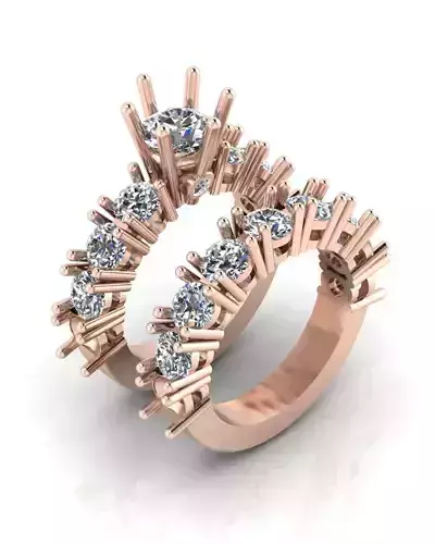 solitaire engagement jewelry ring