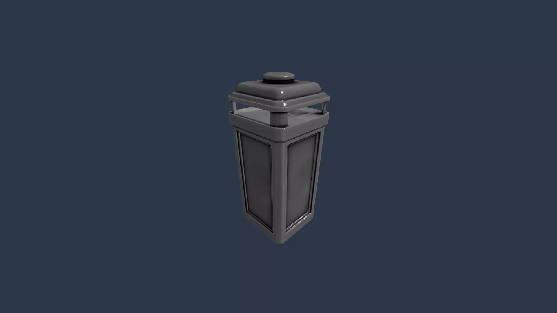 Dustbin 3D model_7