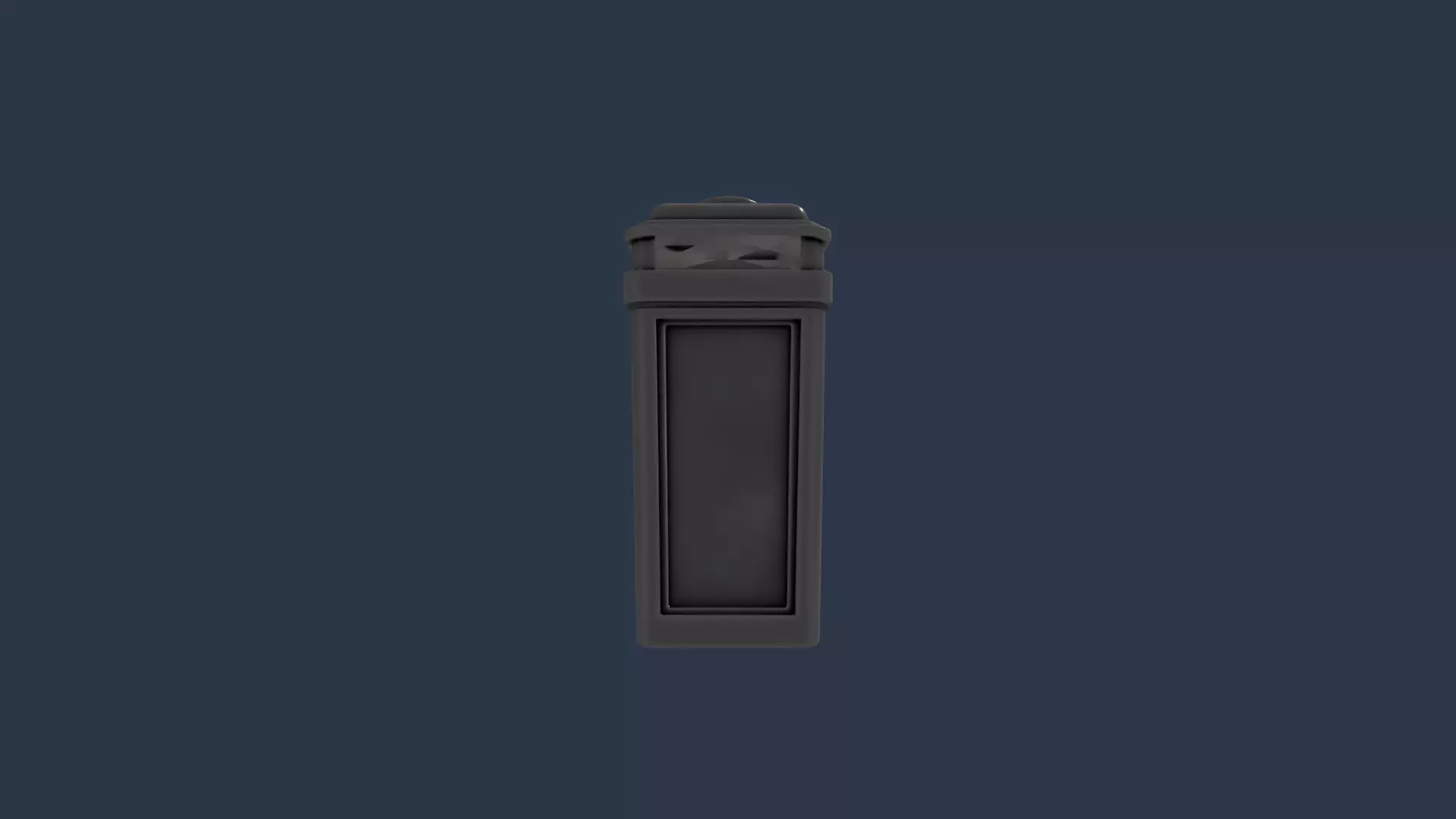 Dustbin 3D model_6
