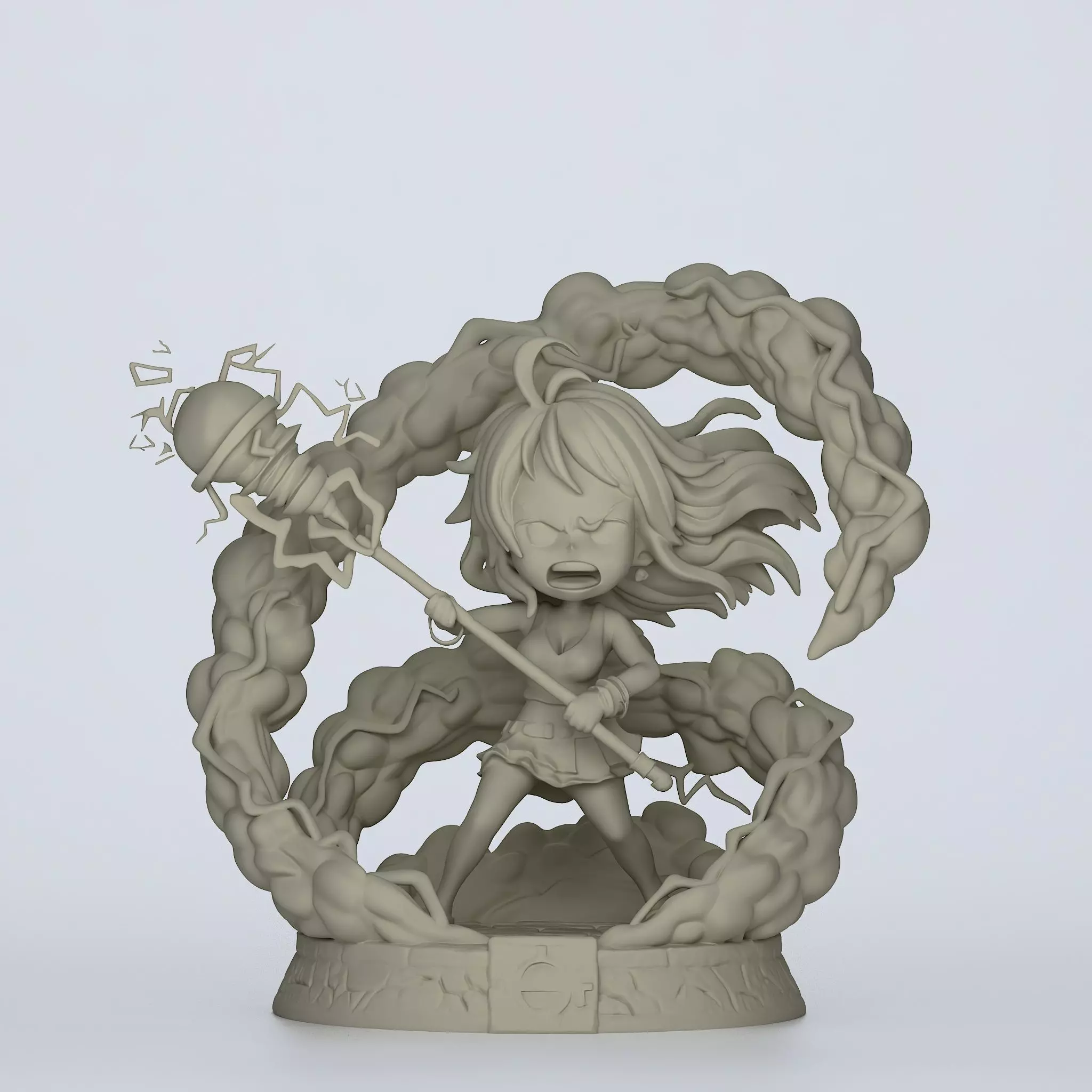 Storm Witch Nami 3D print model_1