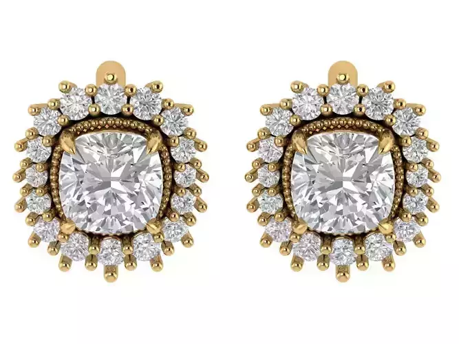 Cushion Elegant Earing