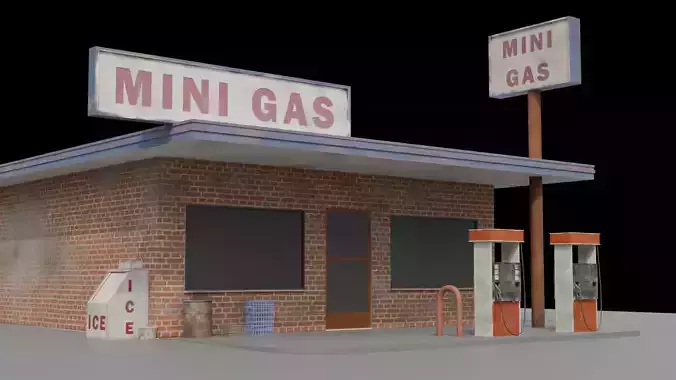 Mini Gas station