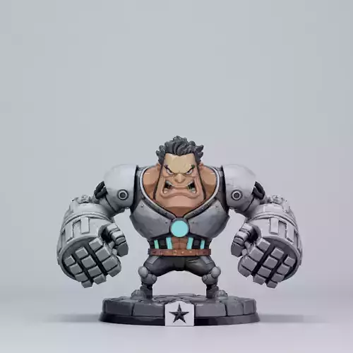 Franky 3D print model