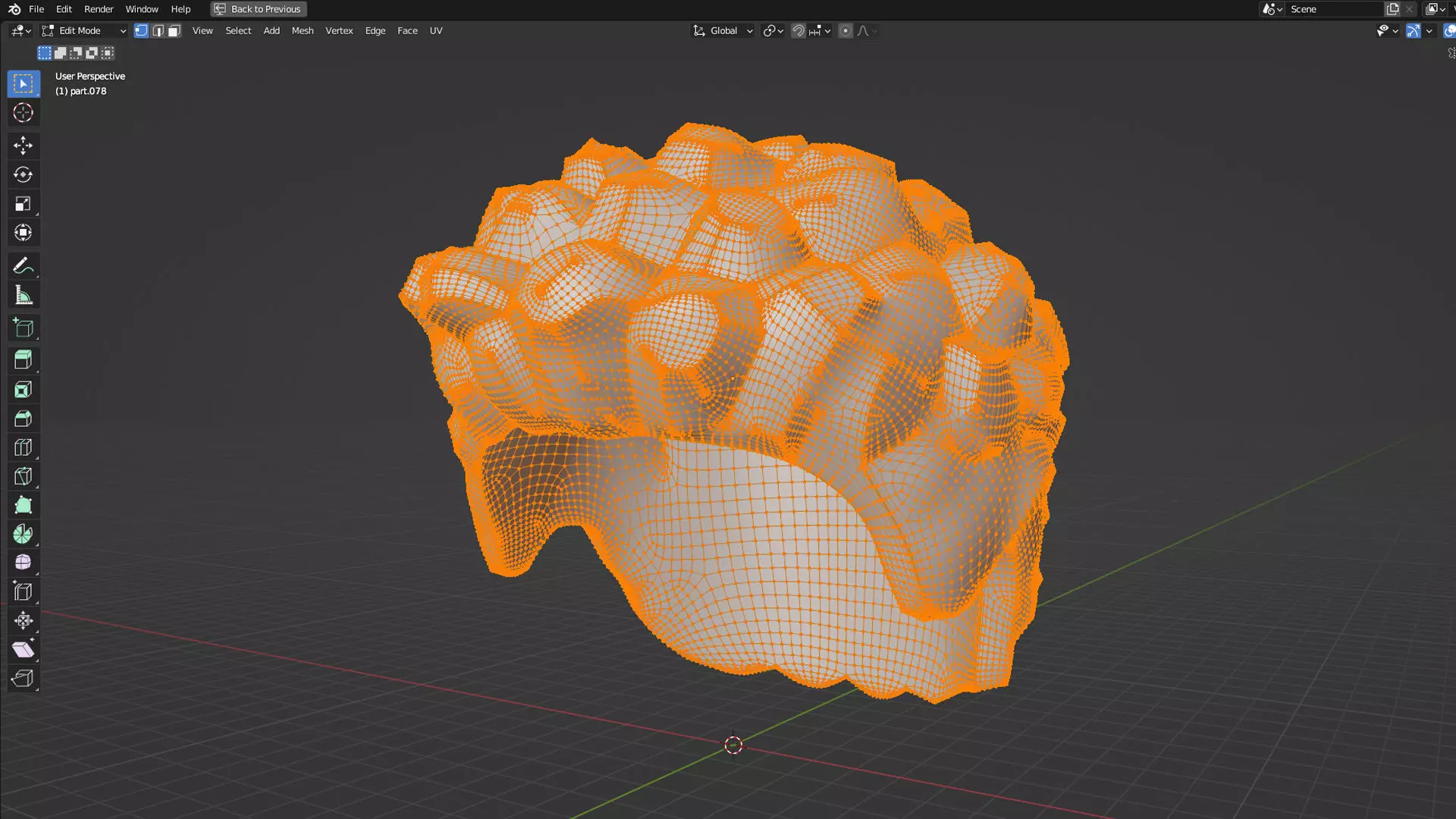 Custom3Dprint Minifigure Accessory - Minifigure Hair S2 - 079 3D print model_1