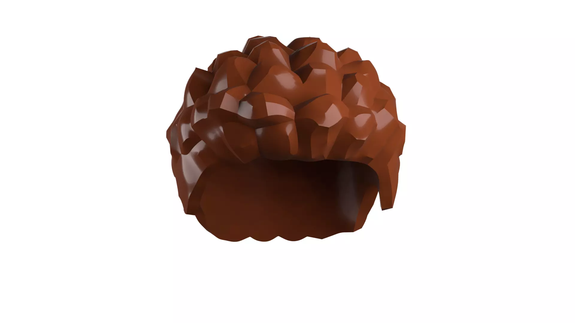 Custom3Dprint Minifigure Accessory - Minifigure Hair S2 - 079 3D print model_5