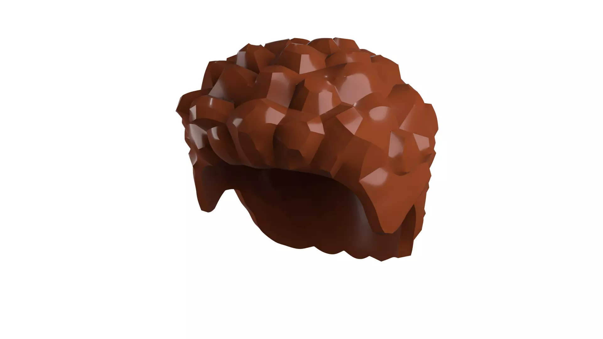 Custom3Dprint Minifigure Accessory - Minifigure Hair S2 - 079 3D print model_80