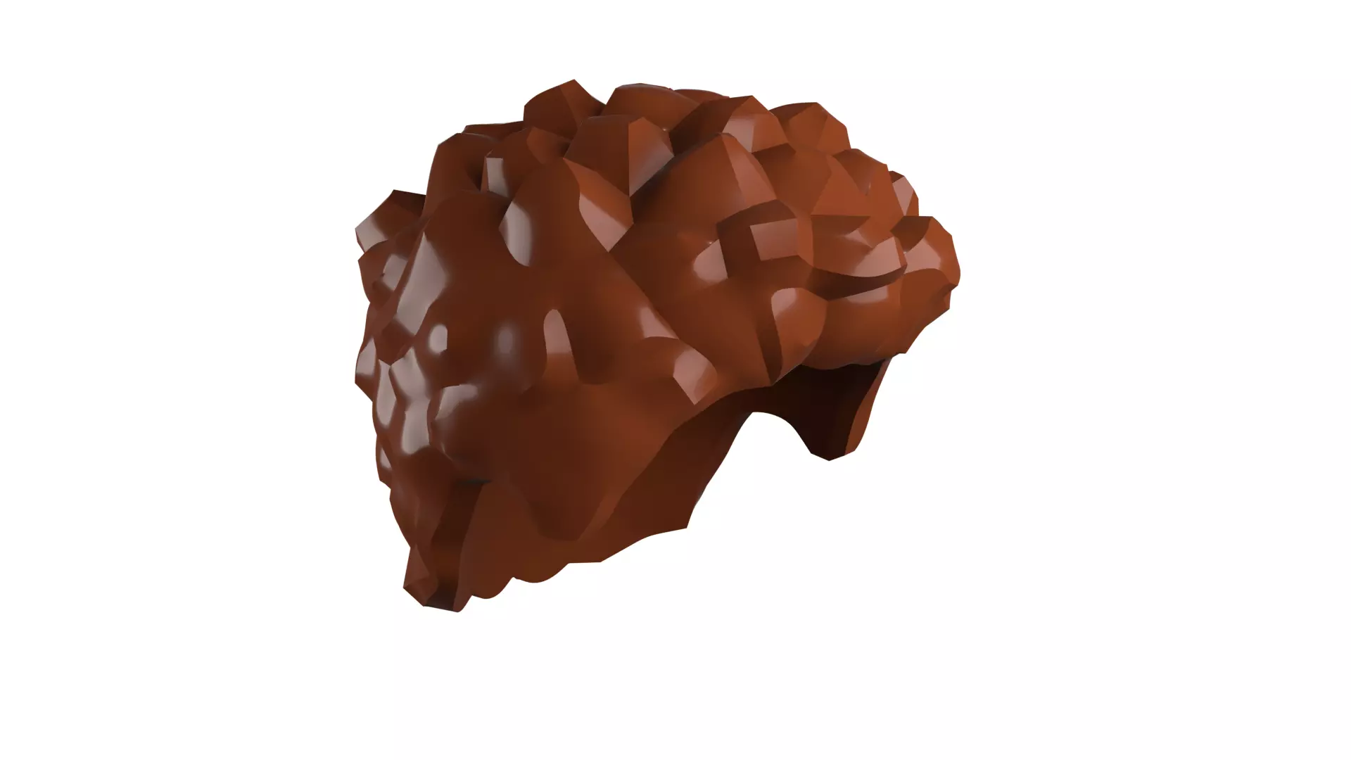 Custom3Dprint Minifigure Accessory - Minifigure Hair S2 - 079 3D print model_16