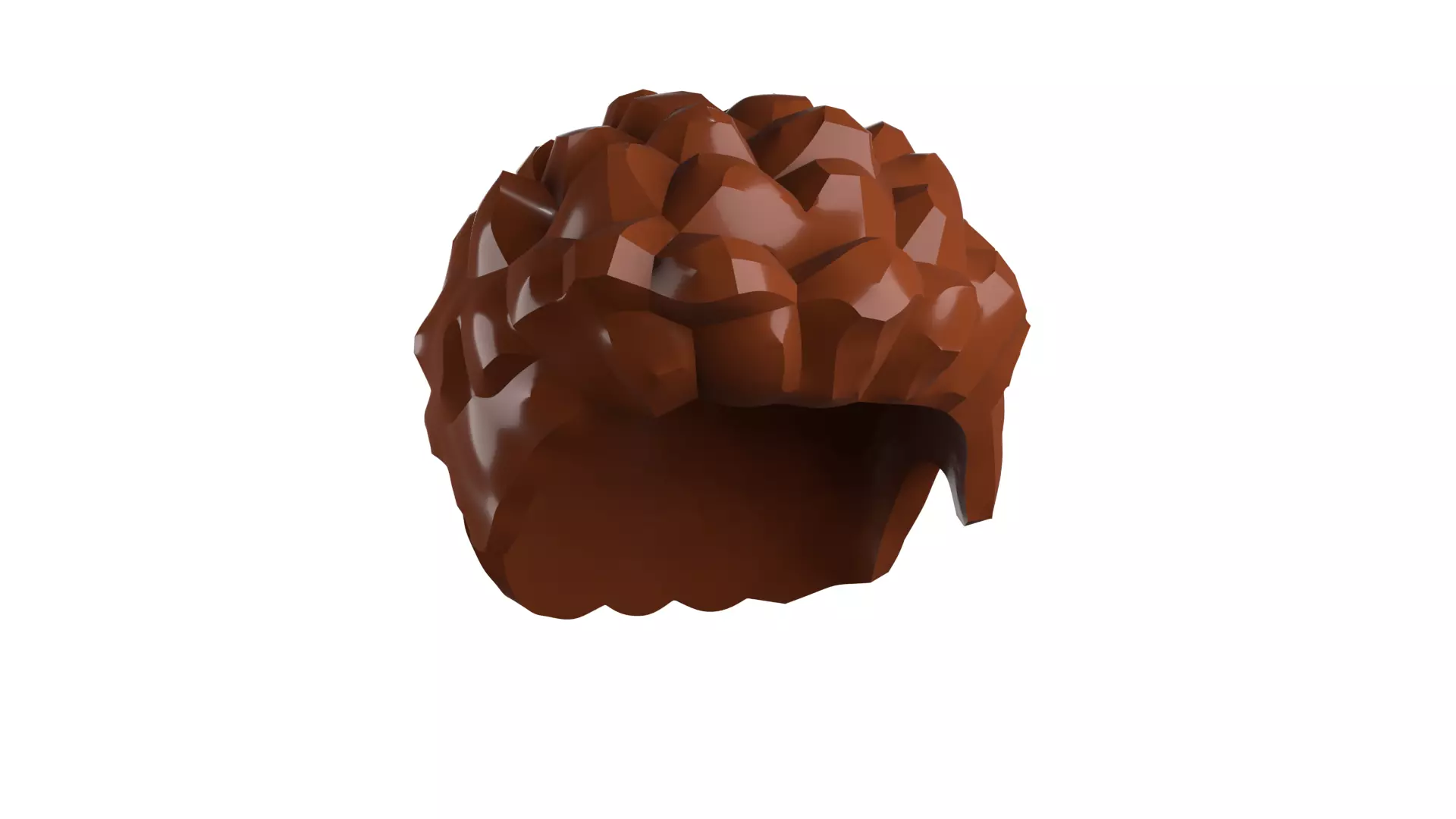 Custom3Dprint Minifigure Accessory - Minifigure Hair S2 - 079 3D print model_7