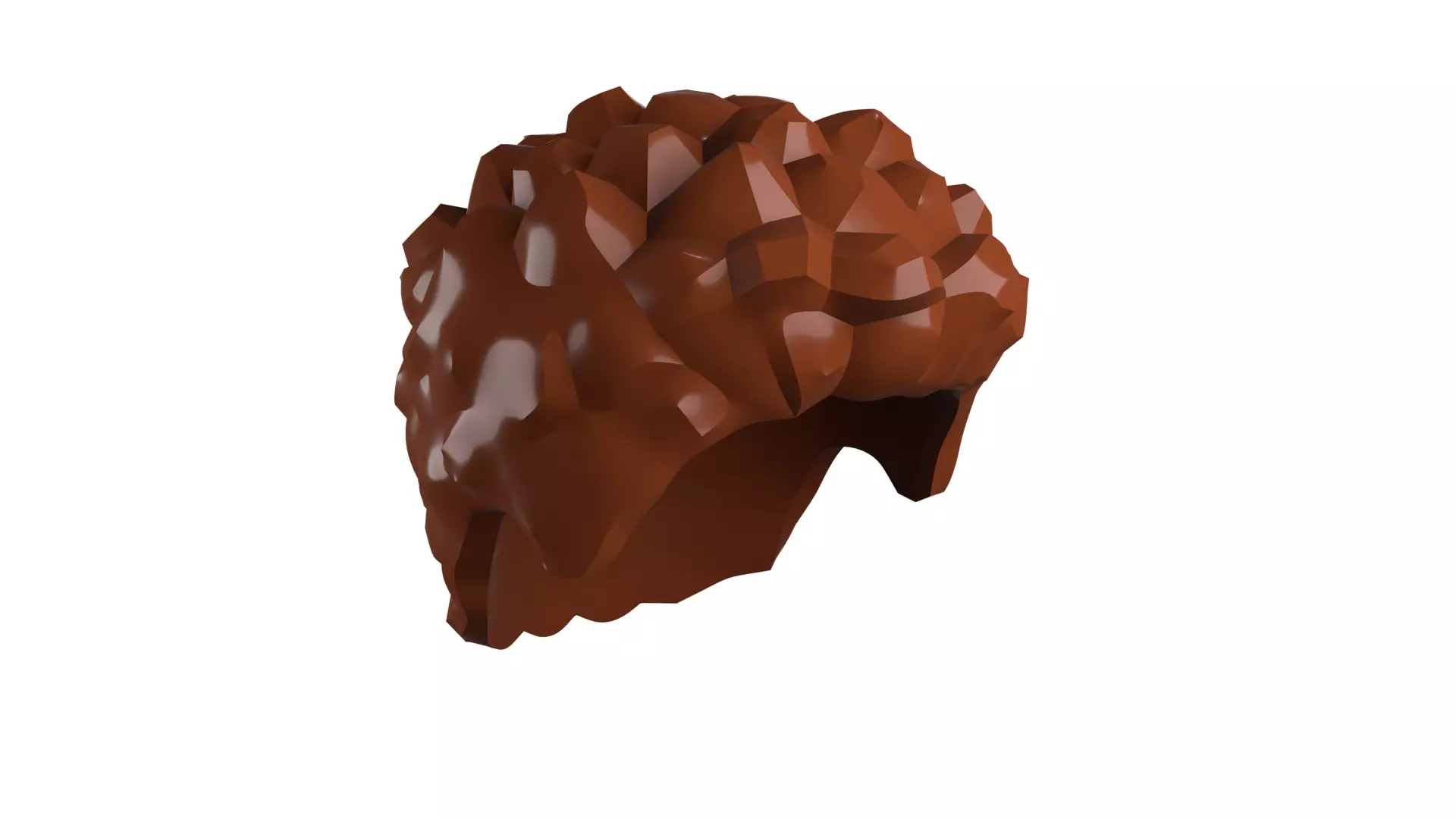 Custom3Dprint Minifigure Accessory - Minifigure Hair S2 - 079 3D print model_14