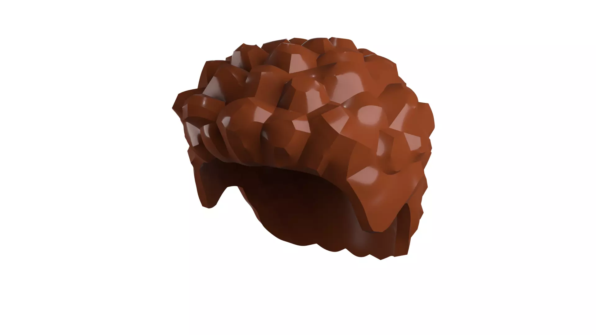 Custom3Dprint Minifigure Accessory - Minifigure Hair S2 - 079 3D print model_79