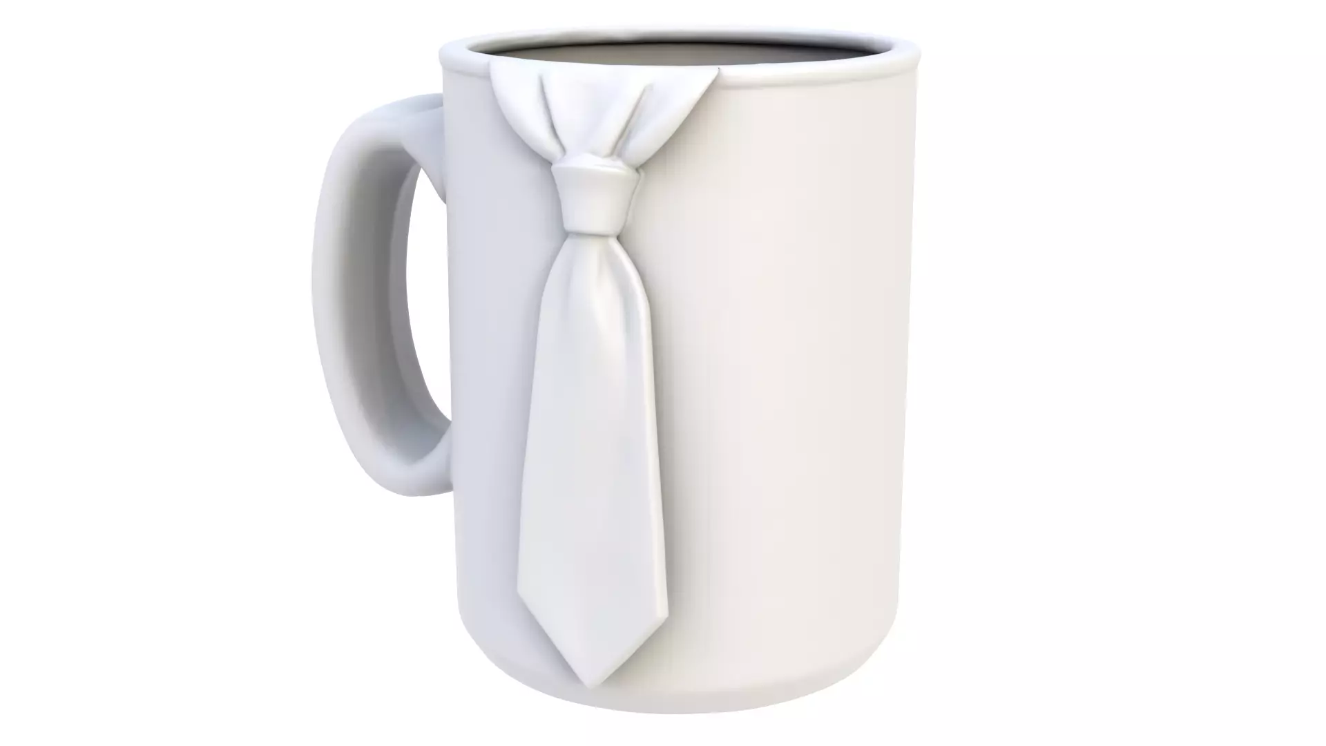 Mug tie 3D model